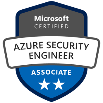 Microsoft Certified Azure Security Engineer Associate Badge
